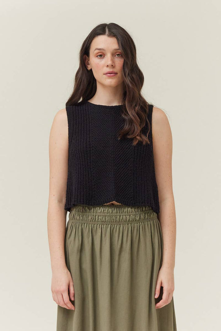 SUMMER CROP SWEATER TOP GG453