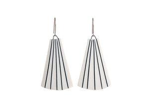 Pinstripe Fan Drops J001
