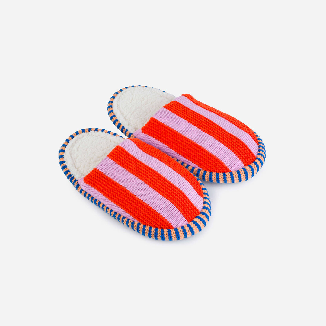 Super Stripe Slide Slippers VRSLP