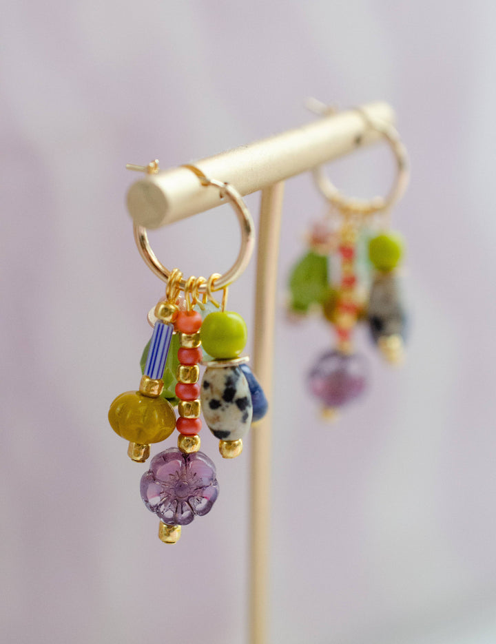 Charm Dangle Earrings - Quinn JM512