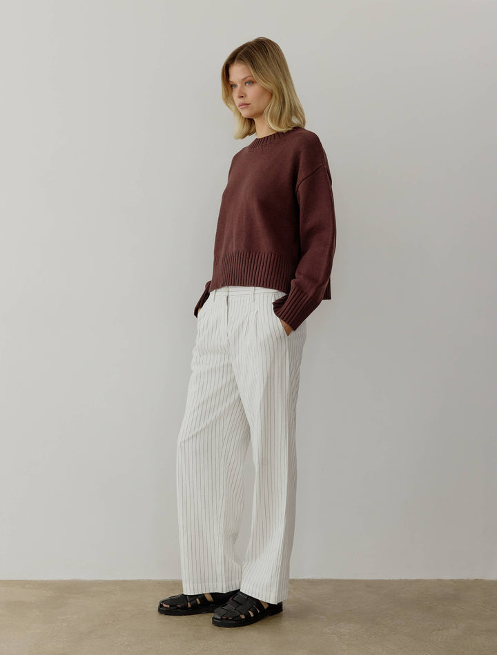The Asher Sweater | Oversized Cropped Sweater TM24