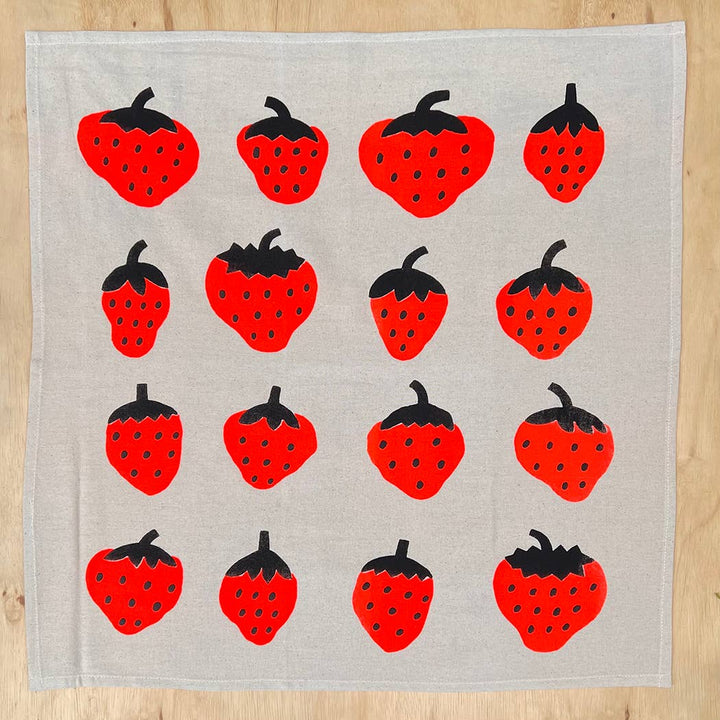 Strawberry Tea Towel NICE7