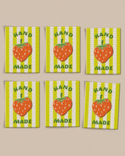 Load image into Gallery viewer, Strawberry Large Garment Labels