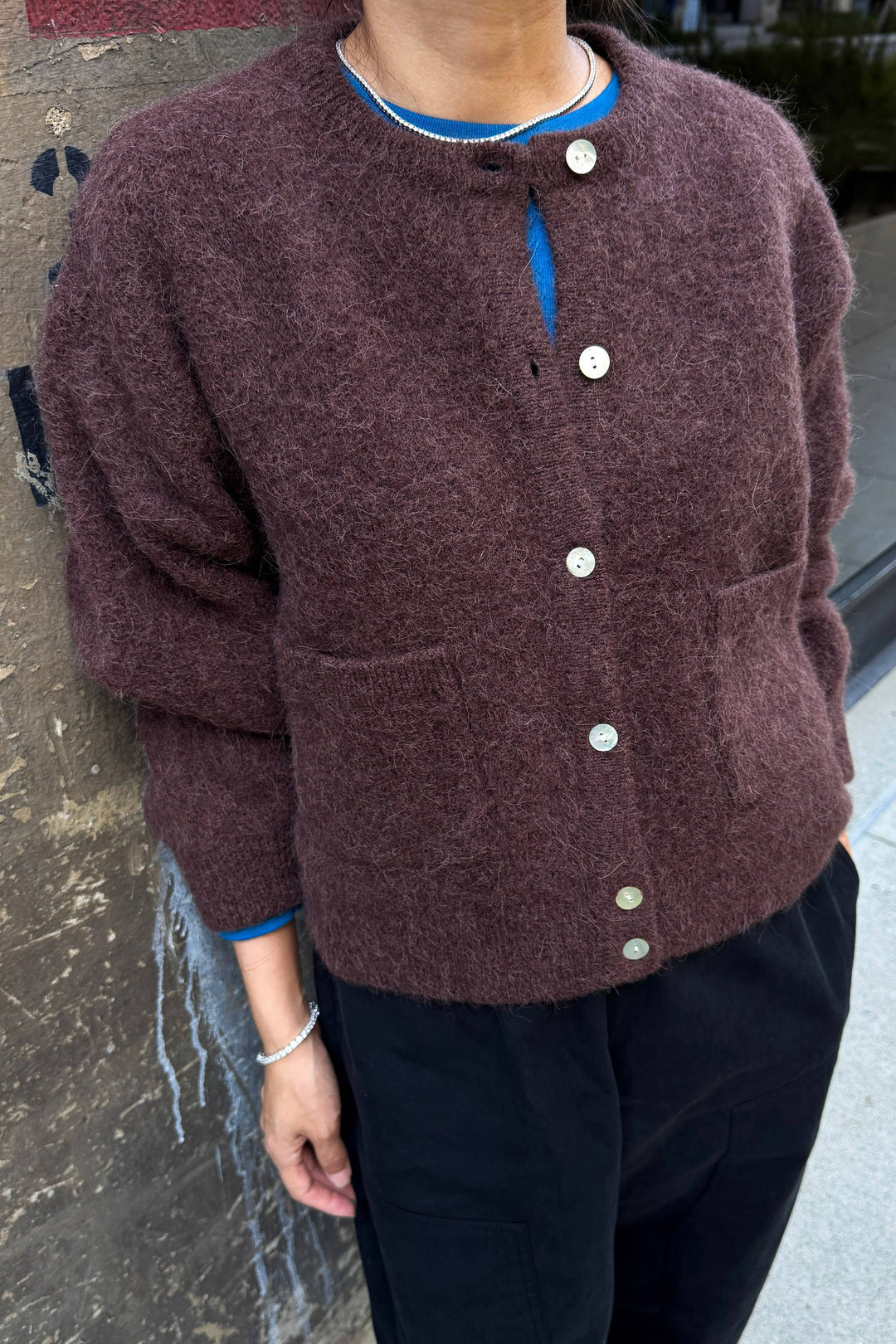 Amélie Alpaca Cardigan