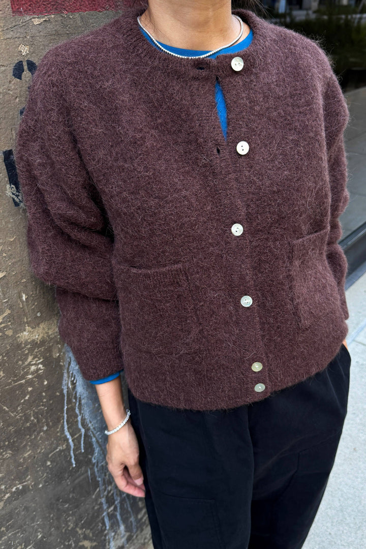 Amélie Alpaca Cardigan