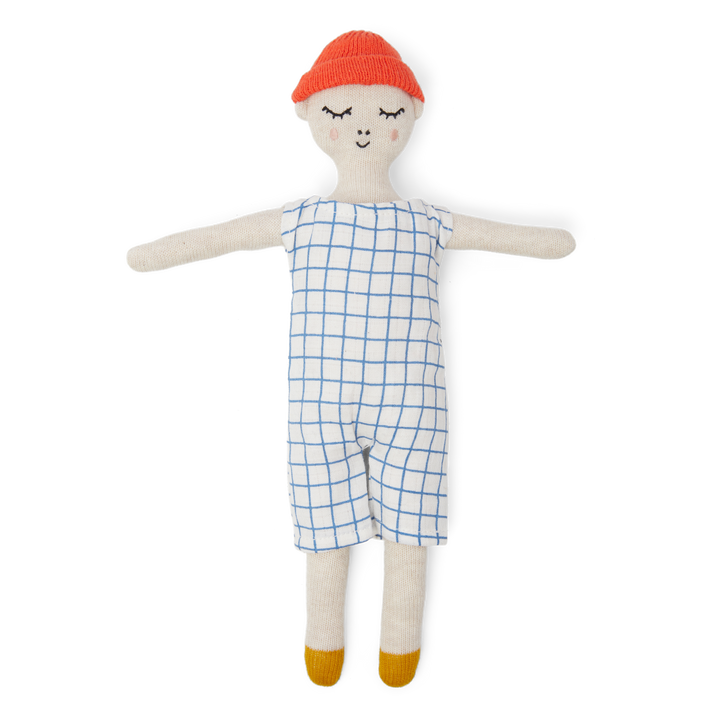 Cotton Knit Doll: Buddy Grid