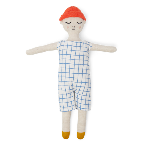 Cotton Knit Doll: Buddy Grid