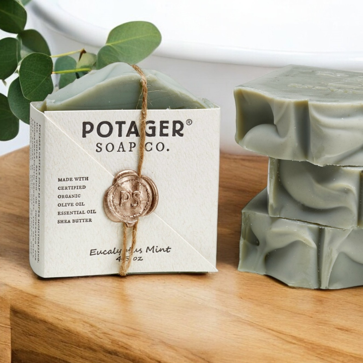 Eucalyptus Mint Botanical Bar | Organic Soap | Wrapped