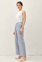 Load image into Gallery viewer, STRIPED LINEN BLEND PANTS