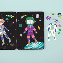 Load image into Gallery viewer, Space Cat Magnetic Tin