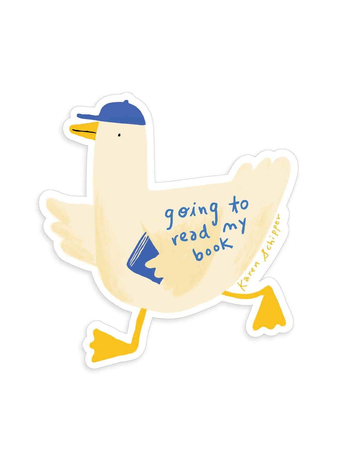 Duck Reader Sticker KSS