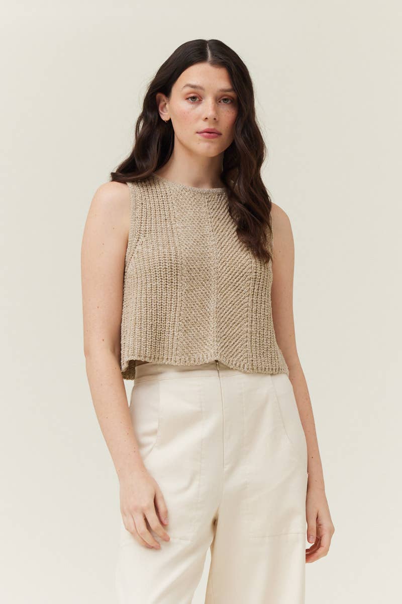 SUMMER CROP SWEATER TOP GG453