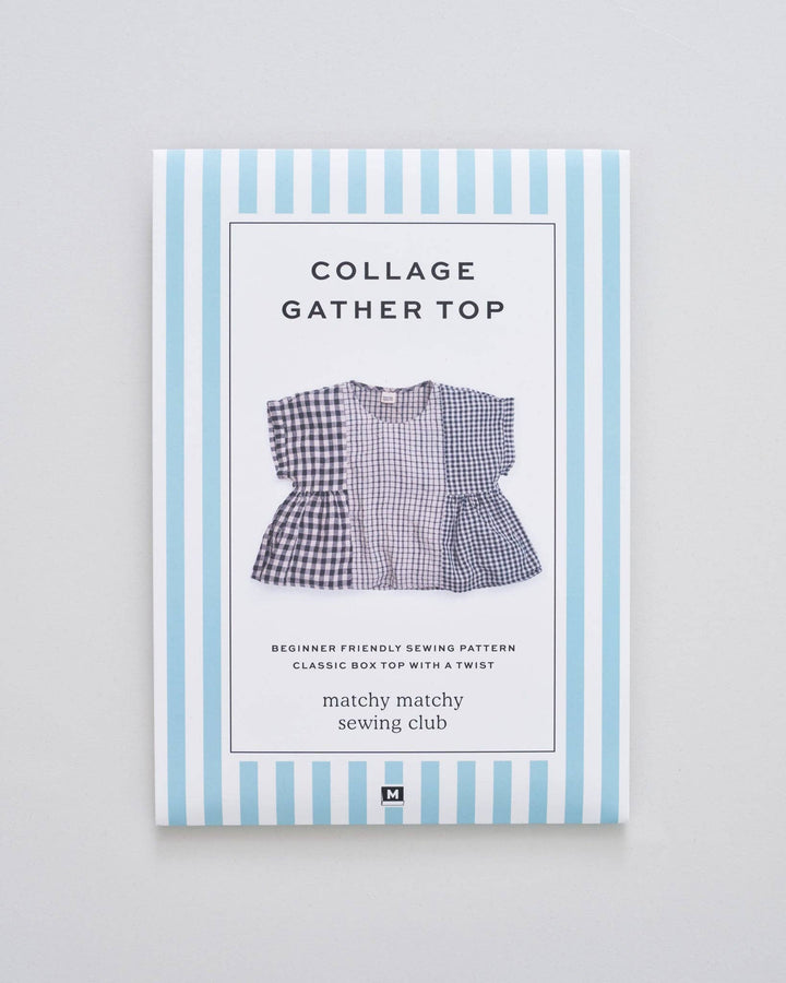 Collage Gather Top Printed Sewing Pattern