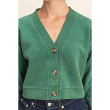 Load image into Gallery viewer, French Terry Cardigan HYF13