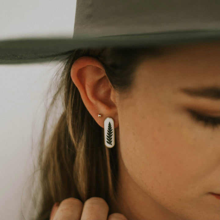 Oval Studs 074