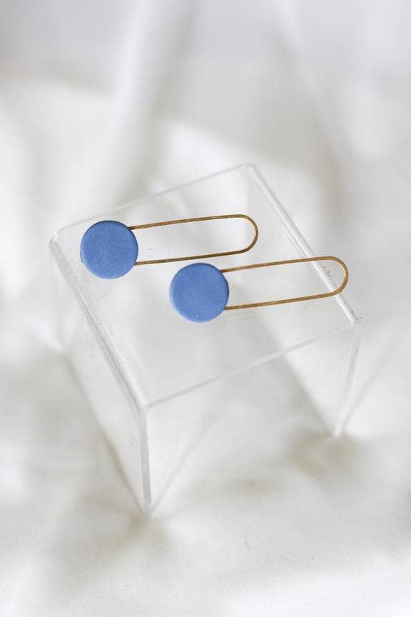 Zoe Oval Earrings HB04