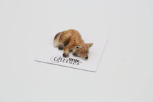 Load image into Gallery viewer, Sly Fox Pup Porcelain Miniature