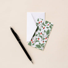 Load image into Gallery viewer, Strawberries Mini Note Set / Gift Wrap / Midwest Made