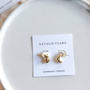Golden Drop Earrings