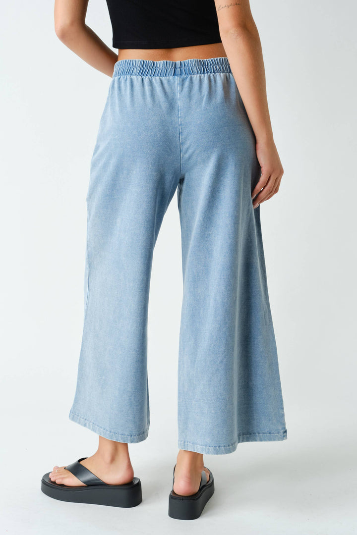 Daydrift Stretch-Denim Knit Pants MN6