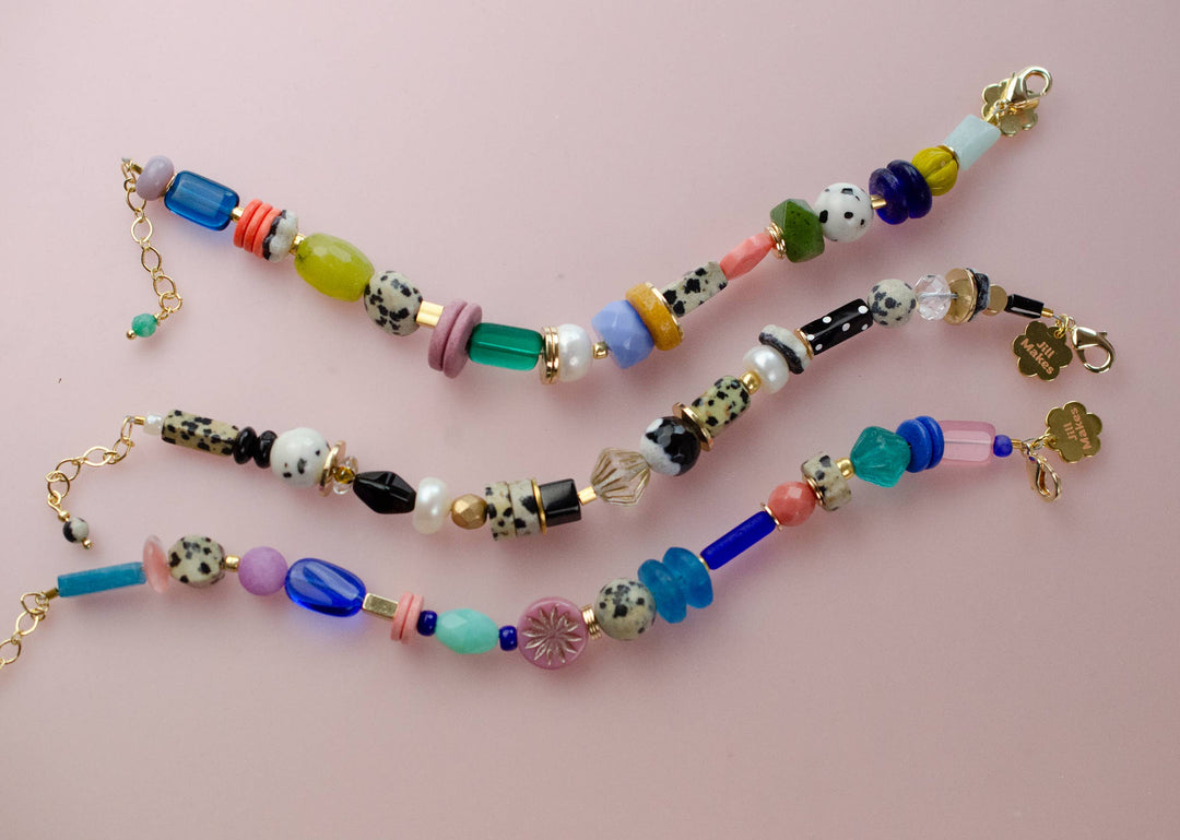 Colorful Handmade Beaded Bracelets JM124