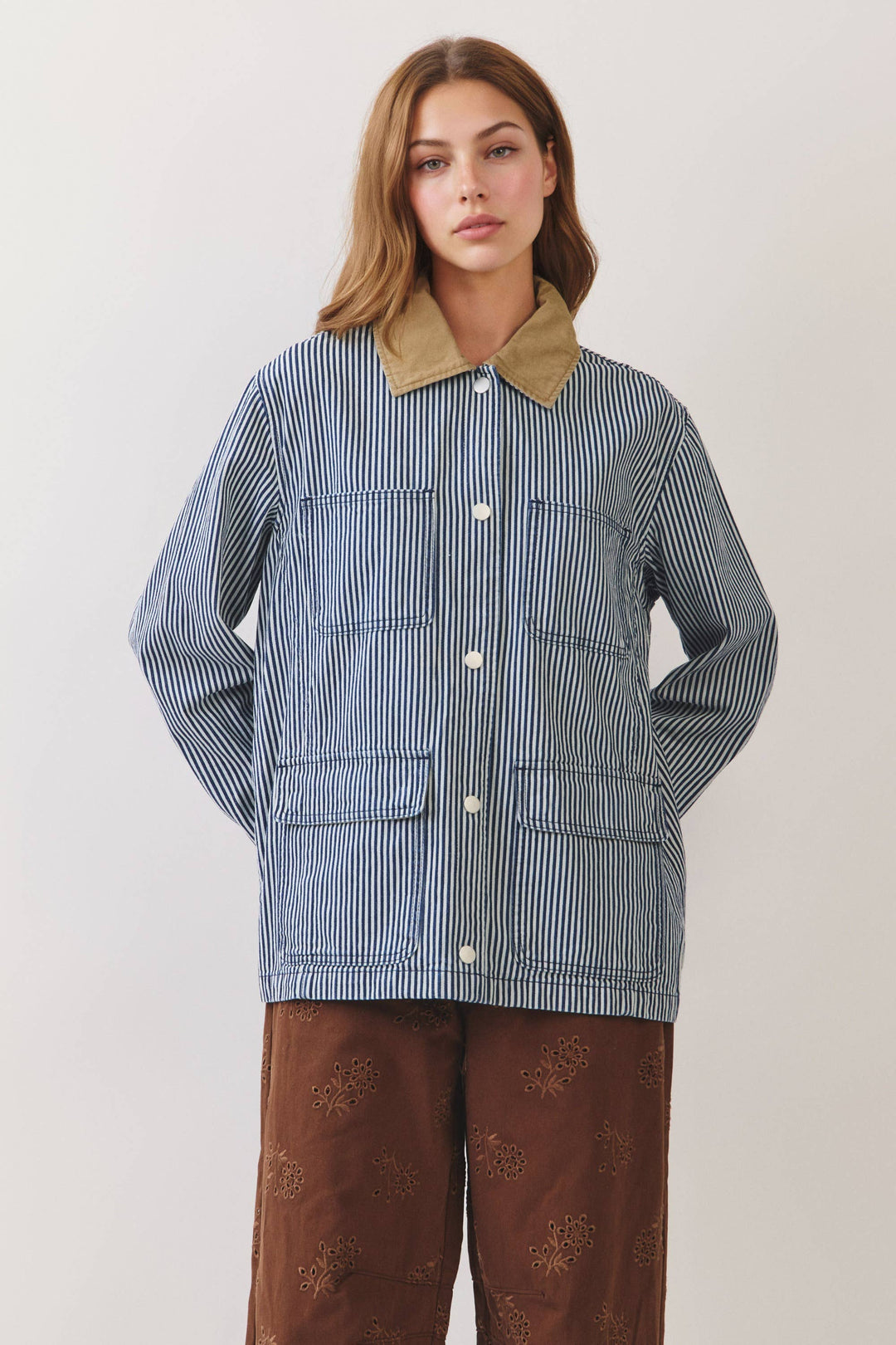 CS113 BARN STRIPED JACKET