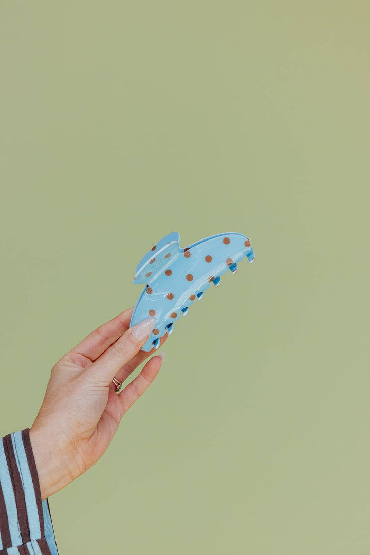 POLKA DOT &amp; STRIPED OVERSIZED CLAWS KX22