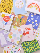 Load image into Gallery viewer, Primary Flowers Birthday Card