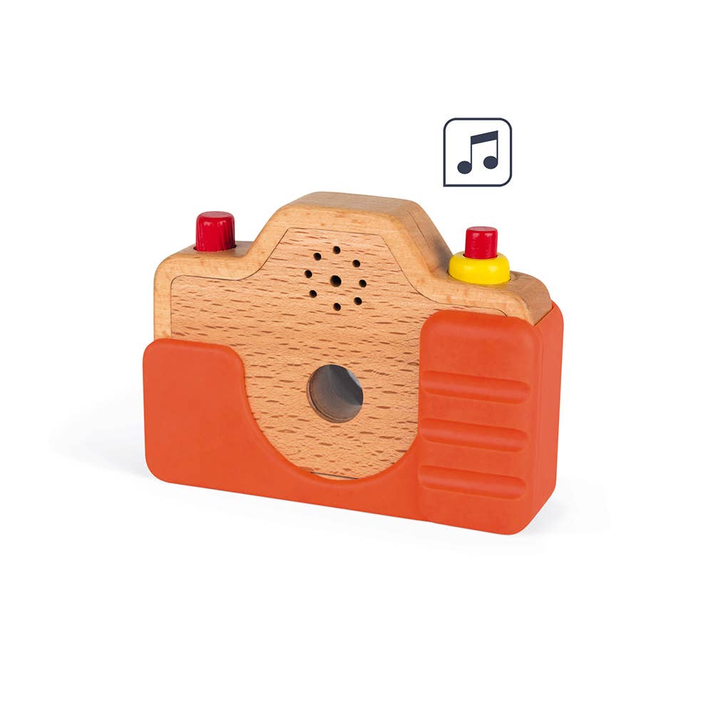 Sound Camera - Batteries Included - Silicone Case janod