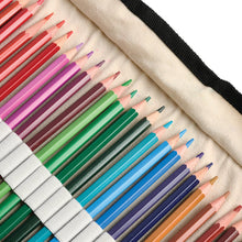 Load image into Gallery viewer, Watercolor Pencils - 36 Colors with Eco-Friendly Canvas Wrap