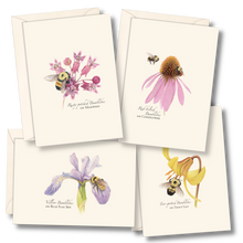 Load image into Gallery viewer, Bumblebee Assortment Notecard Set