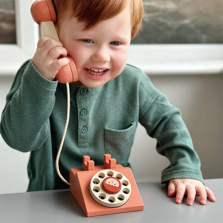 Wooden Toy Telephone