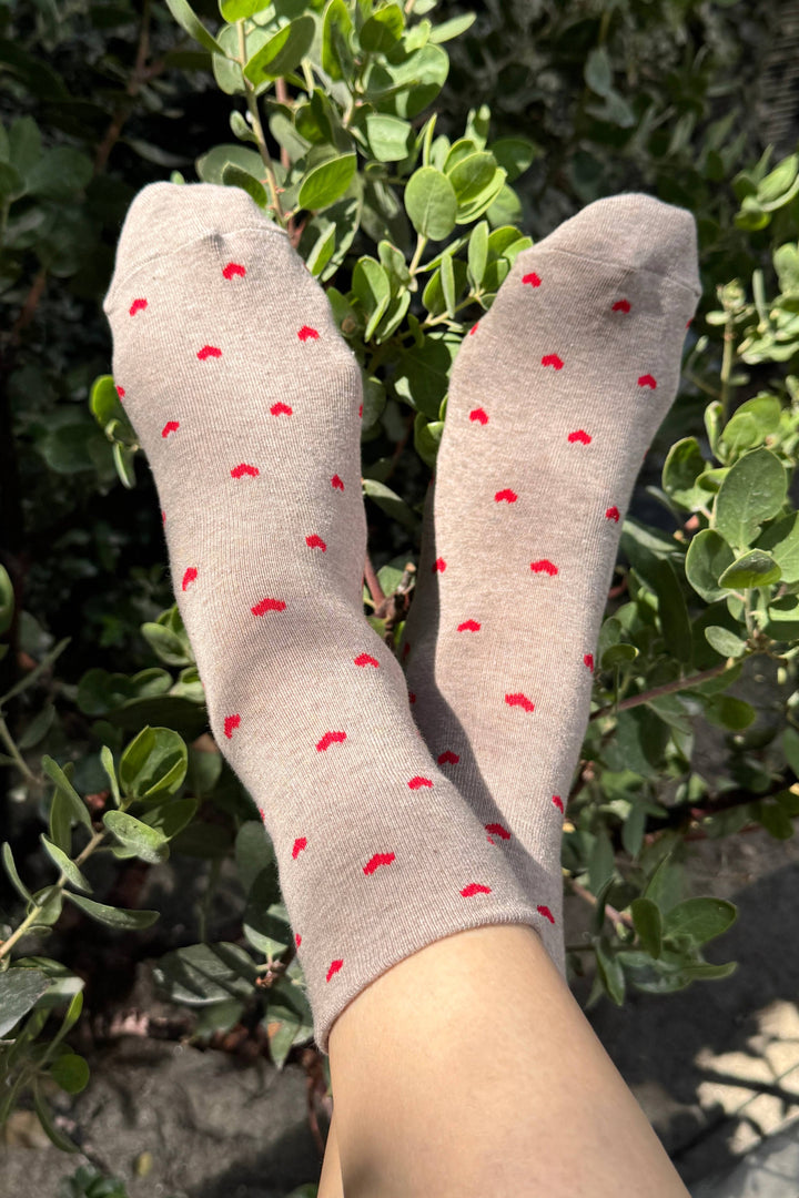 Patterned Sneaker Socks