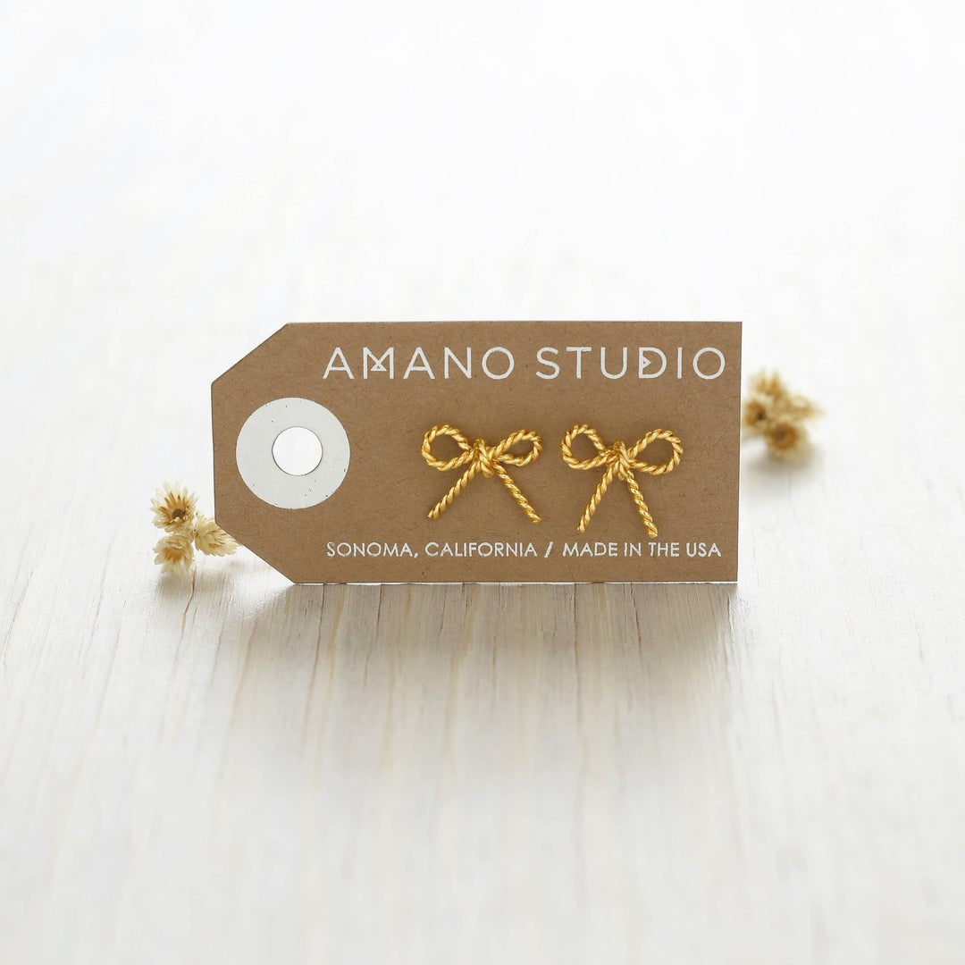 Bow Stud Earrings AS22