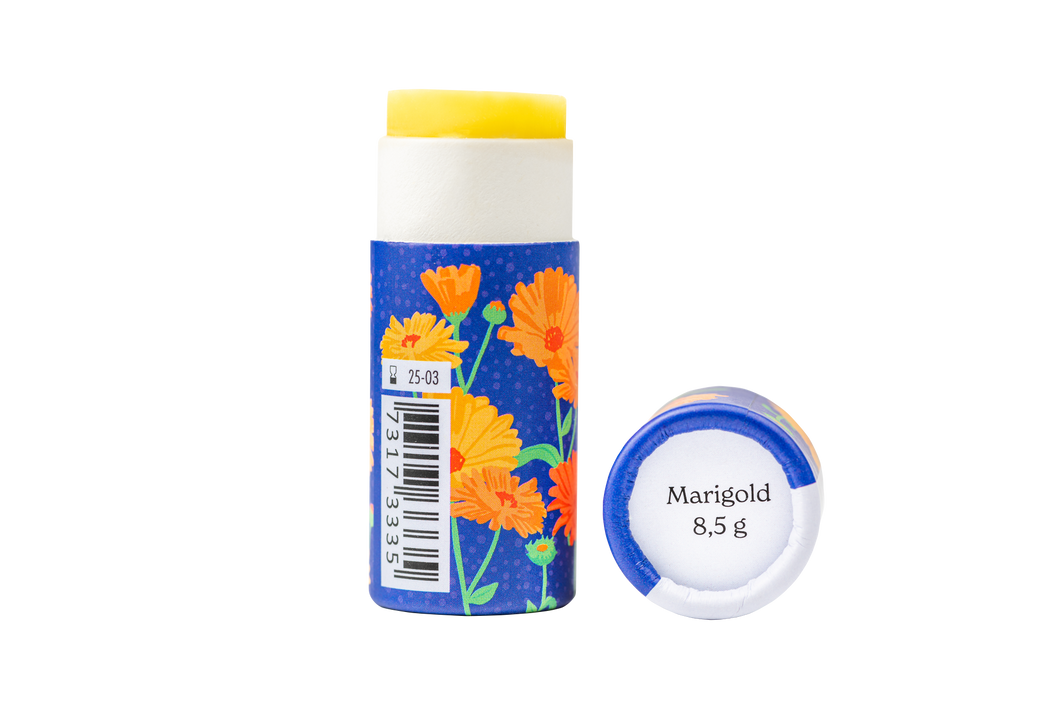 Lip balm - Marigold - in paper package