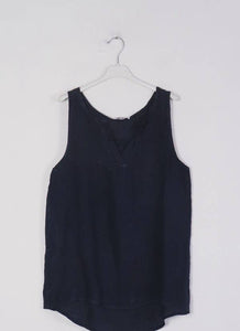 Lea & Luc 100% Linen Tank Top REF. 38009