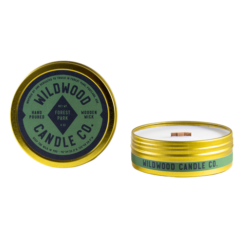 4 oz Forest Park Travel Tin Candle
