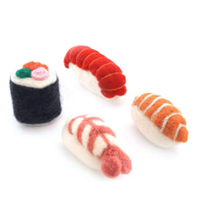 Load image into Gallery viewer, Sushi Cat Toy,  Salmon Nigiri