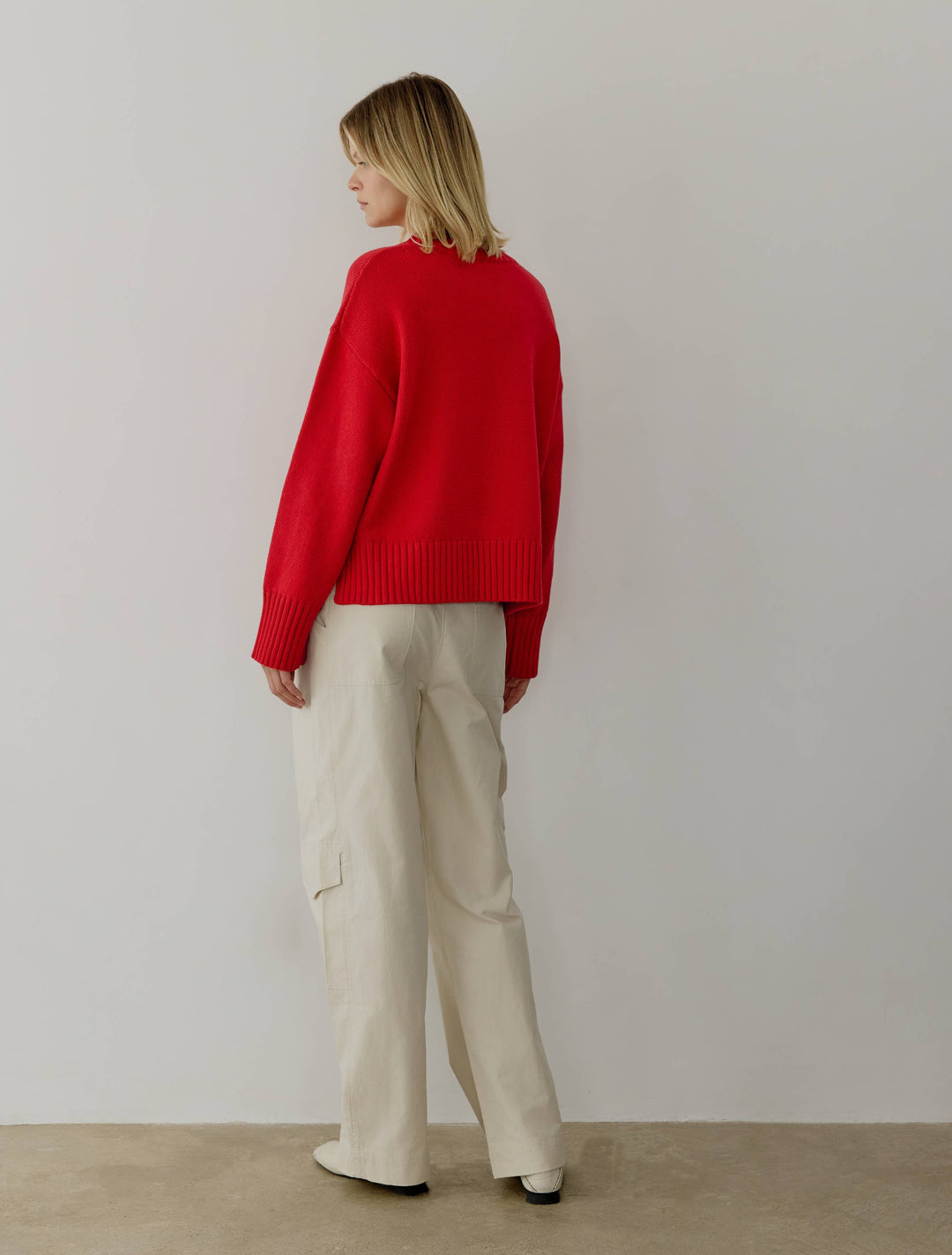 The Asher Sweater | Oversized Cropped Sweater TM24