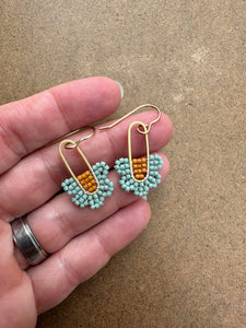Little Darlings - Pumpkin + Seafoam