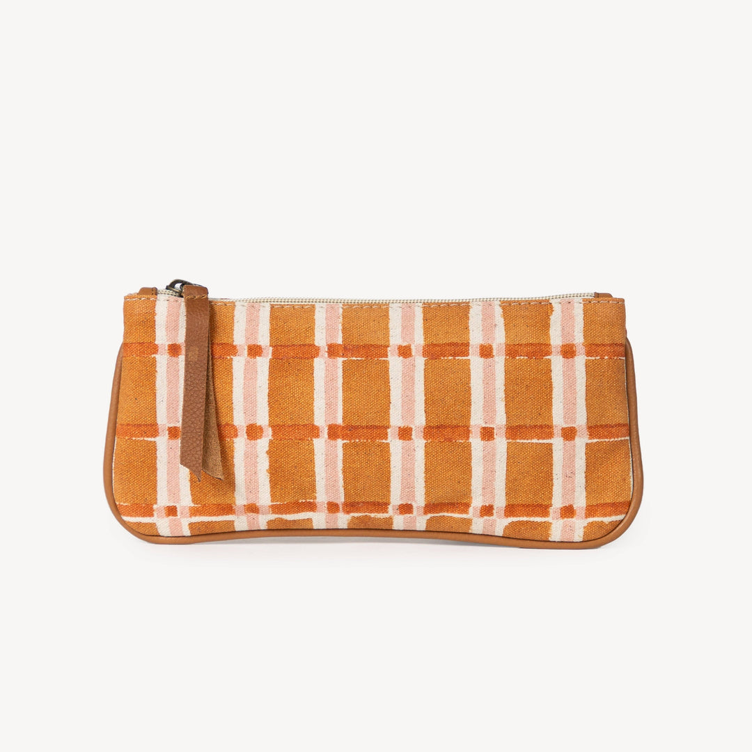Pencil Pouch - Ember Plaid joyn16