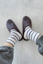 Load image into Gallery viewer, Striped Boyfriend Socks