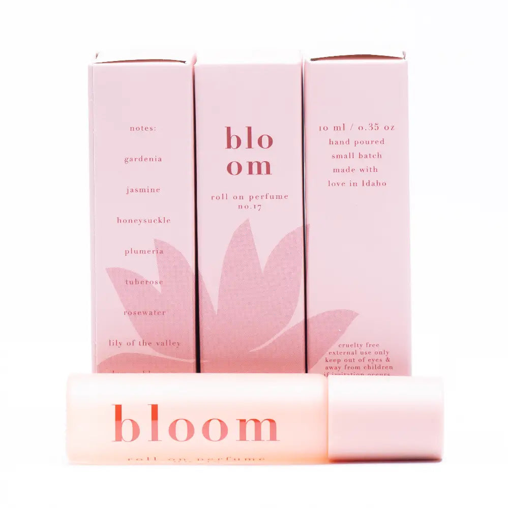 No. 18 bloom• clean roll-on perfume