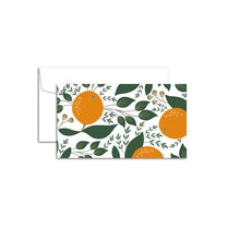 Load image into Gallery viewer, Winter Citrus Mini Note Set / Gift Wrap / Midwest Made