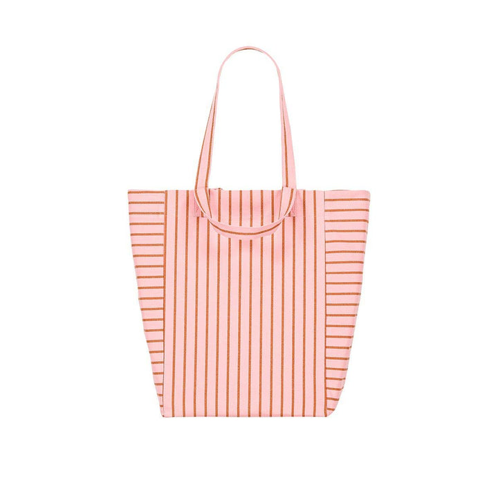 ELISABETH TOTE BAG TENNIS STRAWBERRY / PECAN