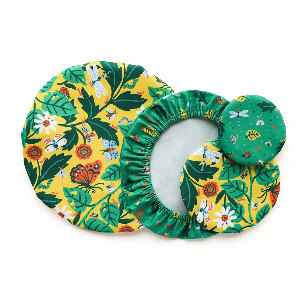 Sustainable Bowl Caps for Food Storage