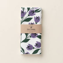Load image into Gallery viewer, Tulips Tea Towel / Kitchen Decor / Midwest Made