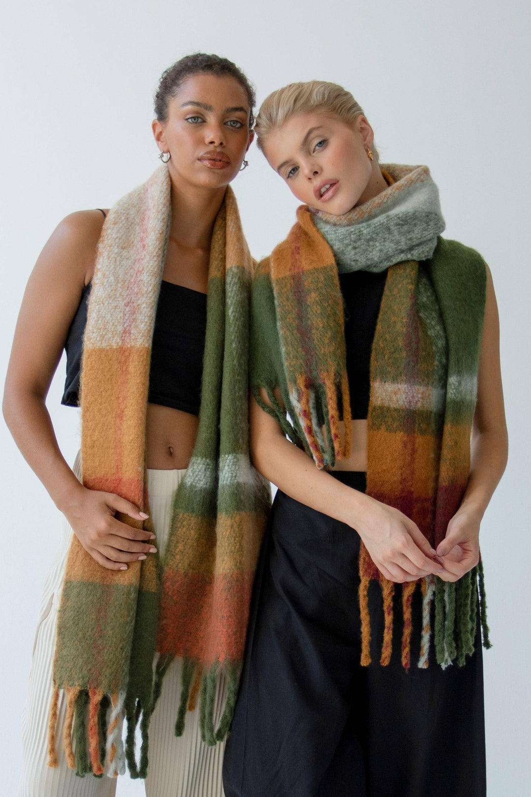 The Stockholm Scarf - 100% Recycled - Mossy Spring - FW26