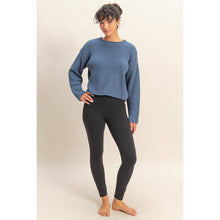 Load image into Gallery viewer, Rolled Edge Sweater HF213