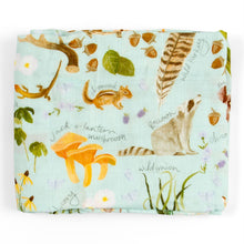 Load image into Gallery viewer, Flora &amp; Fauna Baby Swaddle CT22